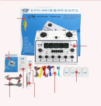 

KWD-808I 6 Channels Tens Unit Multi-Purpose Acupuncture Stimulator Health Massage Device Electrical nerve muscle stimulato