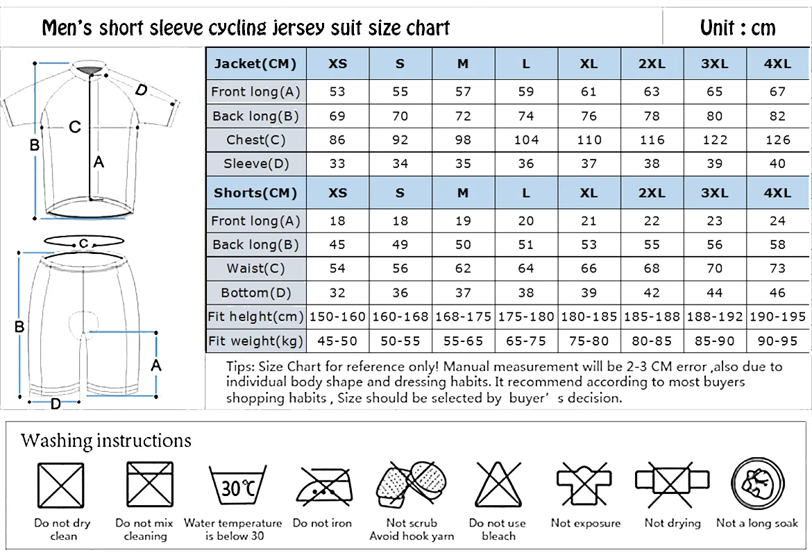 2018 Pro Team Short Sleeve Ropa Ciclismo Cycling Set Mountain Bike Short Sleeve Sportswear Cycling Clothing for Men Bicycle Wear