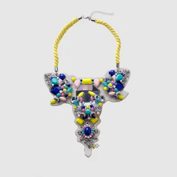 

Amorita boutique fashion design colourful necklace