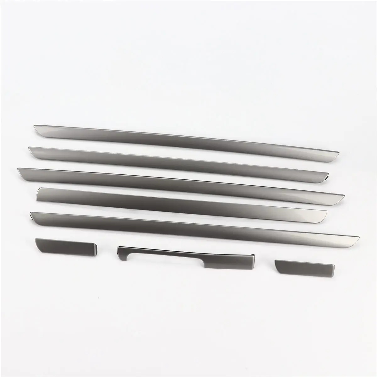 

New 7pcs Set Silver Door Panel Dash Trims for Volkswagen Jetta MK5 2005-2010
