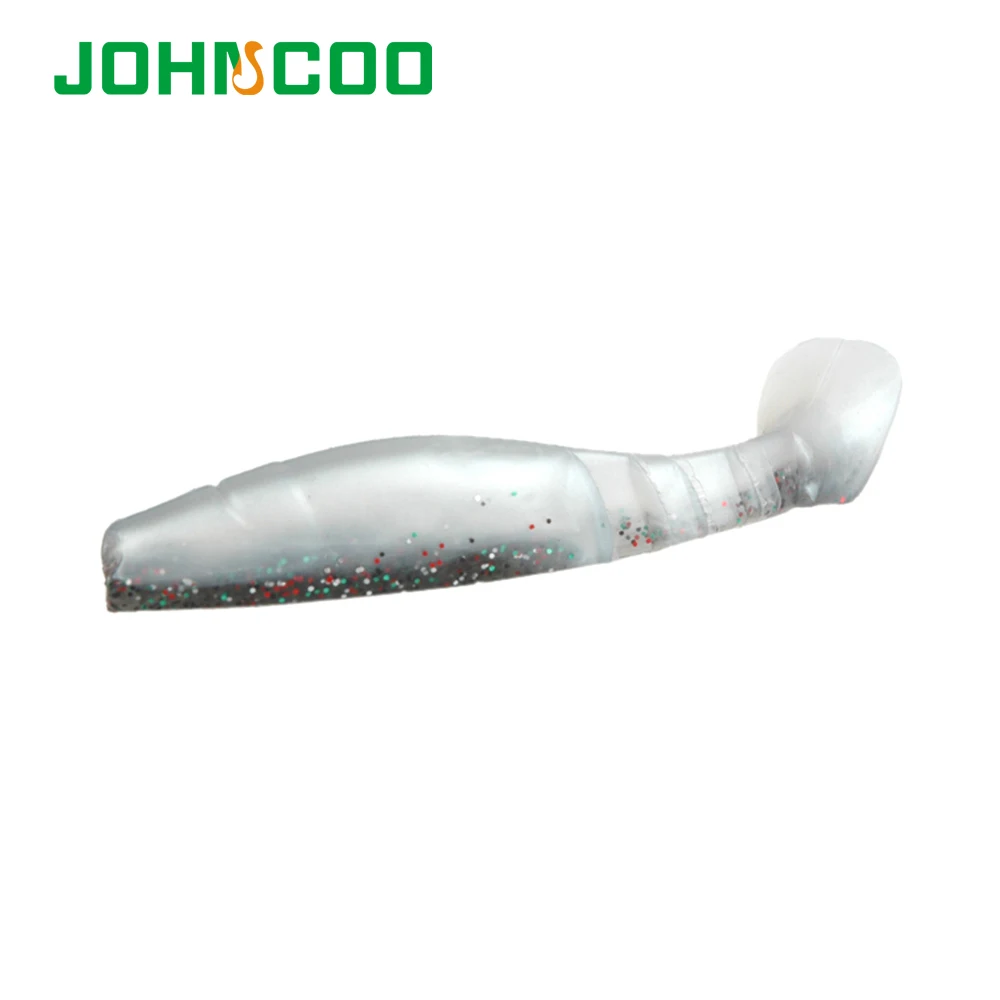 6 шт. мягкие рыболовные приманки JOHNCOO 75mm4.5g волшебные для рыбалки Червячные