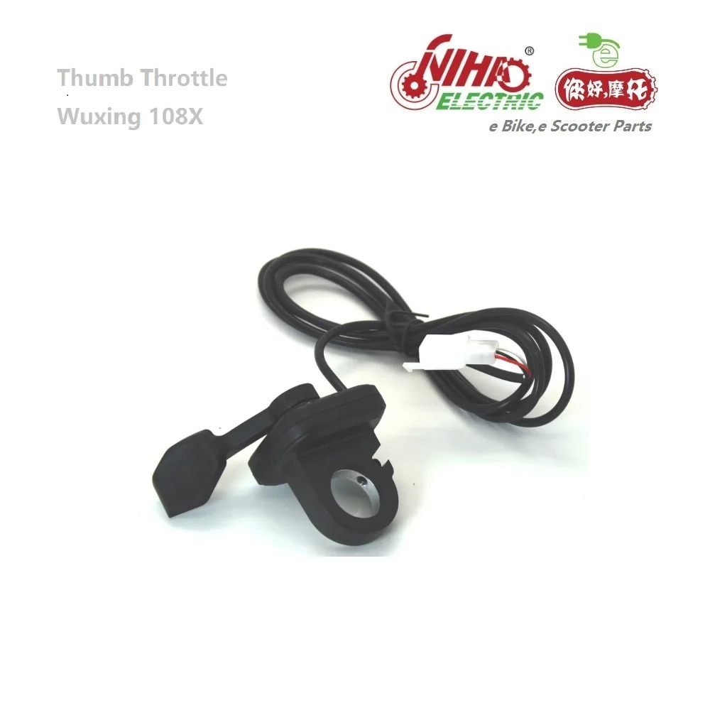 Left Thumb Throttle For E-bike Scooter Grip Handle Mid Drive Parts Speed Control