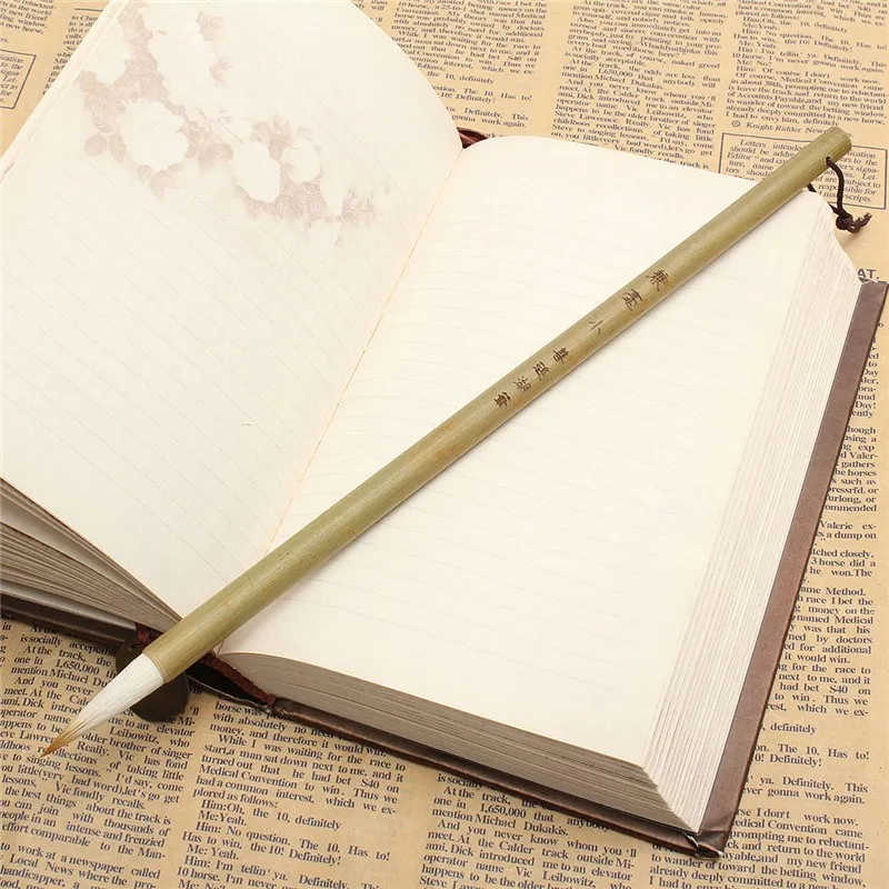 Venta caliente de lana y pelo de comadreja pequeños pinceles de escritura de guiones regulares pinceles de caligrafía china pluma arte herramienta escolar Venta caliente de lana y pelo de comadreja pequeños pinceles de escritura de guiones regulares pinceles de caligrafía china pluma arte herramienta escolar