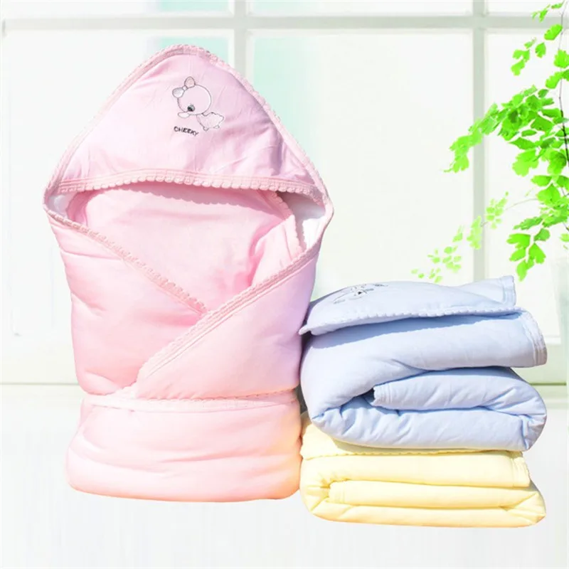 2016 new 100 cotton baby blanket newborn envelope blankets baby