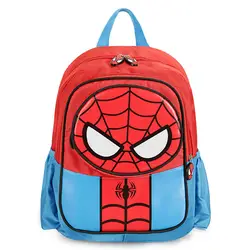 Mochila Escolar школьников Bookbags Мультфильм Человек-паук рюкзаки 1-3-6 классов Мужской Женский Дети плечо сумки оптом