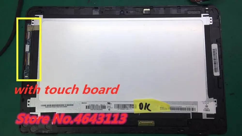 

11.6'' LED LCD Touch Screen+Touch Digitizer For HP Pavilion X360 11K 11-k series Assembly with Frame