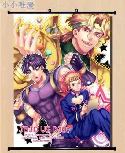 

Anime JoJo's Bizarre Adventure Jotaro Home Decor Poster Wall Scroll