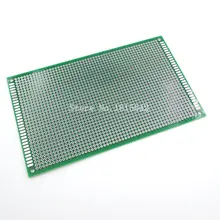 9x15cm Universal Double Side Glass Fiber Green PCB Hole Pitch Standard2.54mm Solderless Breadboard 9*15cm Bread Board Prototype