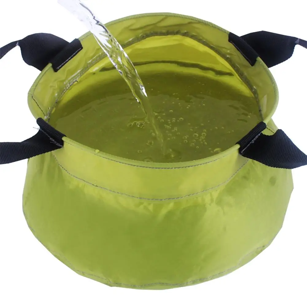 Compact Collapsible Bucket, Outdoor Portable Folding Water Container