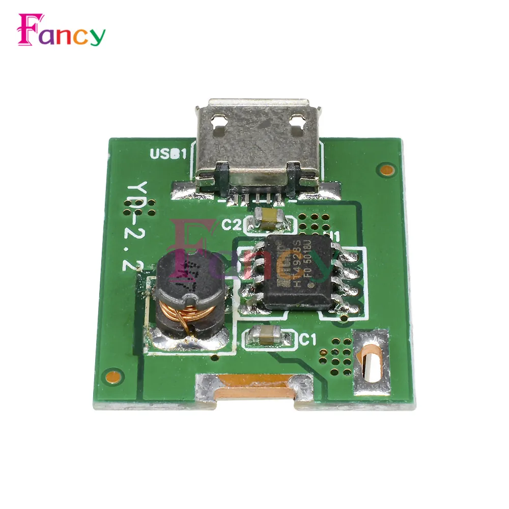 2 шт. 5 в Повышающий Модуль питания литиевая батарея защита зарядки плата повышающий преобразователь Светодиодный дисплей USB для DIY зарядное устройство 134N3P
