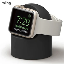 Подставка Mling для apple watch Series 4sereis 2 series 3 series 1 38 мм 42 мм 40 мм 44 мм кабель управления для Iwatch 4 3 2 1