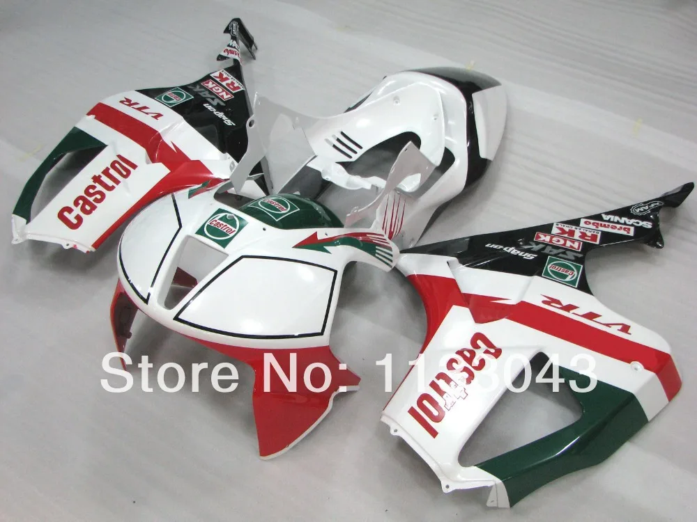 Набор обтекателей для Honda casrol VTR1000 SP1 RC51 2000 2001 2002 2003 2004 2005 2006 d32356F|kit network|kit necklacekit benefit