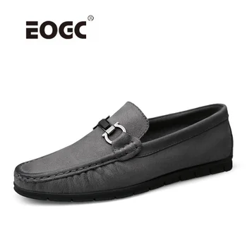

Plus Size Genuine Leather Handmade Men Shoes Slip on Casual Shoes Moccasins Driving Shoes Loafers Zapatos Hombre Dropshipping