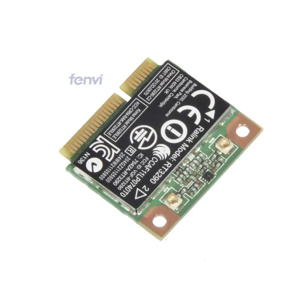 150 Мбит/с 2,4 ГГц Ralink RT3290 802.11b/g/n беспроводной WLAN WiFi+ Bluetooth BT 4,0 Половина Mini PCI-E карта для hp CQ58 M4 M6 4445S DV4