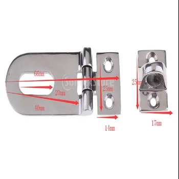

Stainless Steel Hasp Hinge Lock For Boat Cabin Door/Garage Door/Dock Boxes