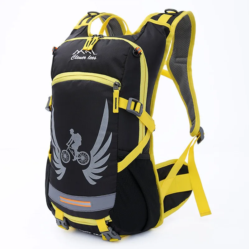18L водонепроницаемый велосипедный рюкзак рюкзаки рюкзак для верховой езды Рюкзак Для Езды - Цвет: yellow