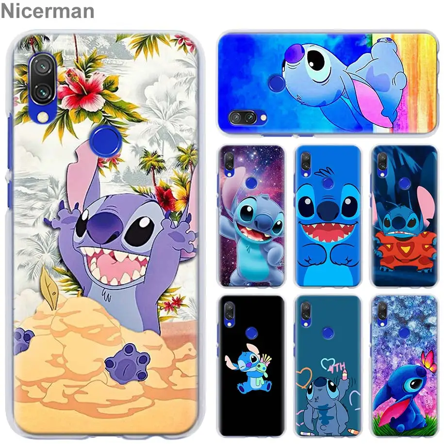 

Cute Lilo Stitch Case Cover for Xiaomi Redmi Note 5 6 7 Pro 4X 7 6 6A 5 Plus 5A S2 GO Pocophone F1 Phone case Coque