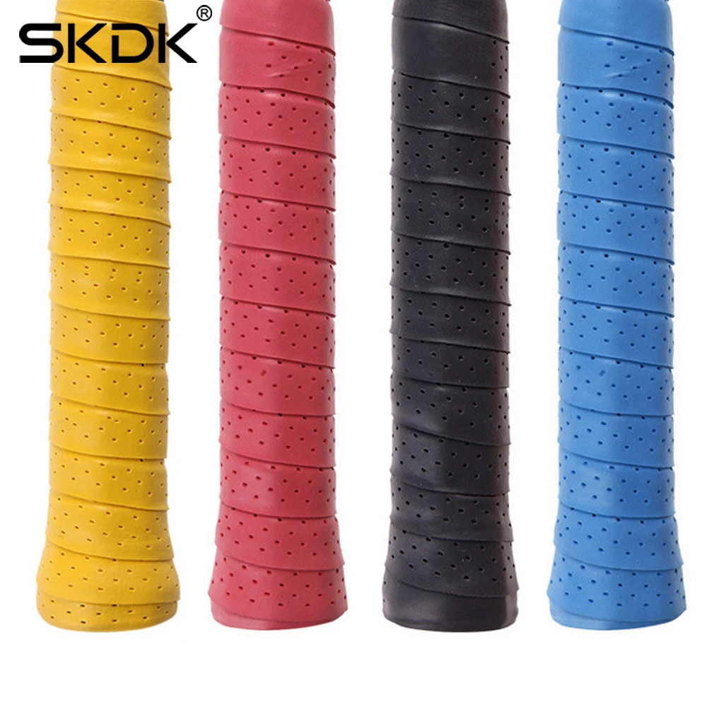 

NEW Dry Tennis Racket Grip Anti-skid Sweat Absorbed Wraps Taps Badminton Grips Racquet Vibration Overgrip Sweatband Hot Sports
