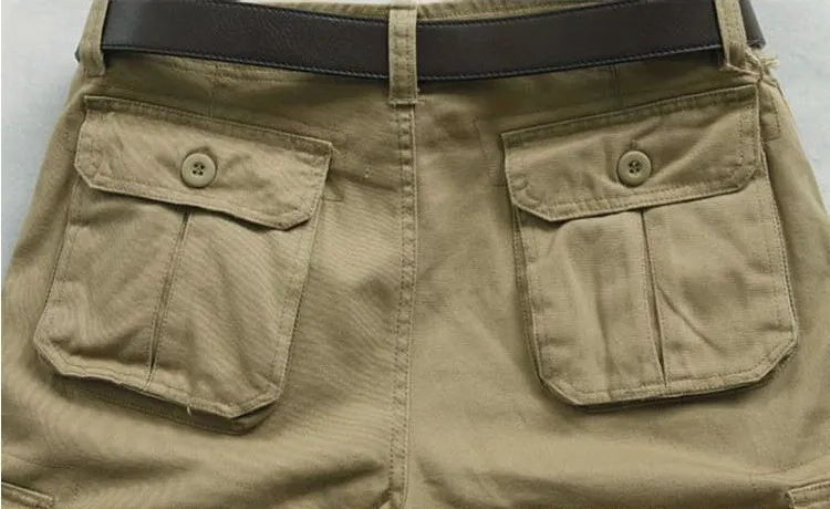 Большие размеры M-5XL 6XL 7XL 42 44 46 мужской комбинезон модные Шорты мужские Бермуды loose повседневные брюки-карго новые летние брюки
