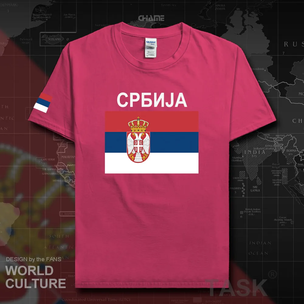 Сербские сербы Сербии мужские футболки 2017 трикотажные изделия футболка