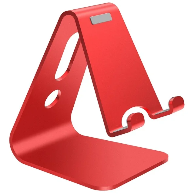 SeenDa складной держатель для телефона Подставка для iPhone Xs Max XR X Алюминиевый сплав Подставка для планшета стол держатель для сотового телефона для huawei Xiaomi - Цвет: red for normal