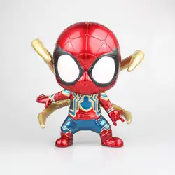 Мстители возвращение героя Человек-паук ПВХ фигурка 21 см Marvel Человек-паук Большая фигурка Q Ver Коллекционная модель игрушки