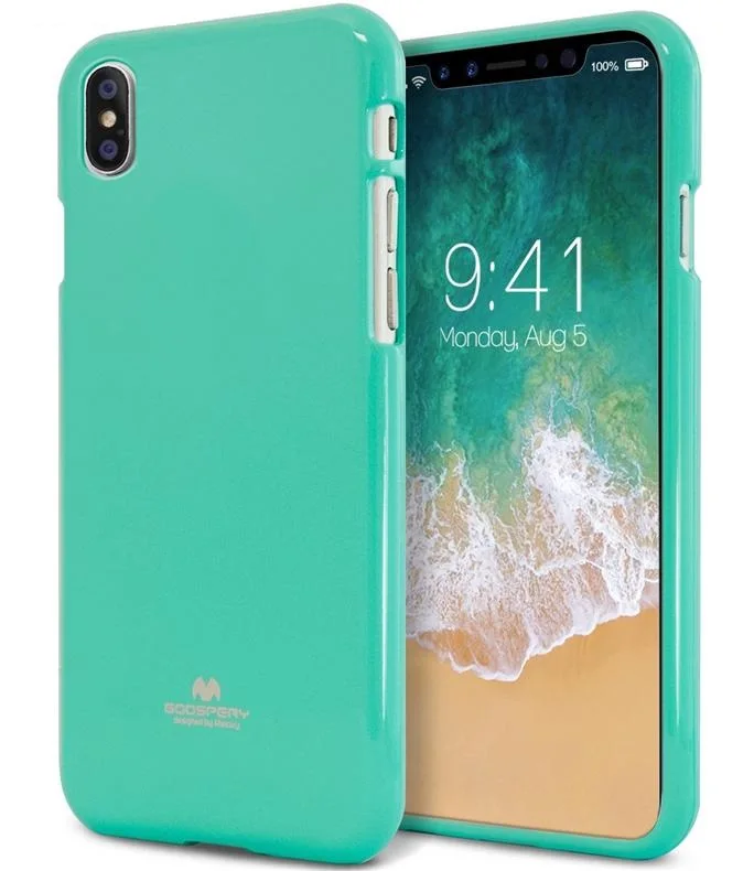 rhinoshield case Mercury Goospery Nhiều Màu Sắc Jelly Dẻo Mềm TPU Cover Cho iPhone X XS Max XR iPhone 11 Pro Max 6 S 7 7Plus 6 6 S 6Plus 8 8Plus kate spade phone case Cases For iPhone