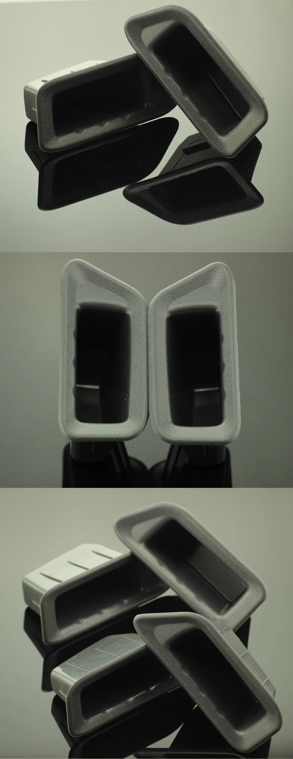 2 шт./компл. автомобиля ABS подлокотник двери контейнера для хранения коробка коробки с ручками чехол для Ford Ecosport 2012- Запчасти аксессуары