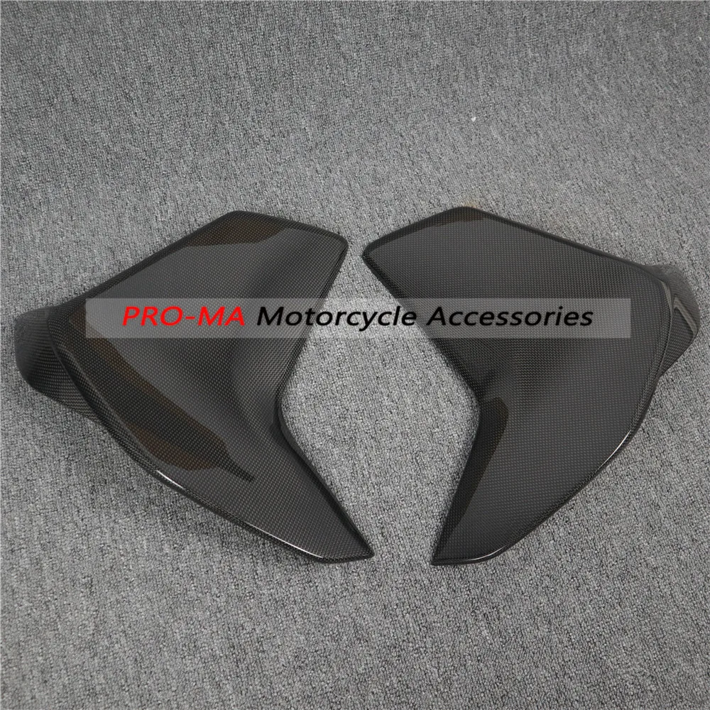 

Motorcycle Side Panels in Carbon Fiber for Ducati Multistrada 950, 1200 2015-2017 Plalin glossy weave
