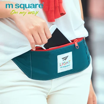 

M Square Multifunctional Fanny Pack Casual Waist Bag Women Waterproof Belt Bag Men Phone Waist Pack Coin Purse