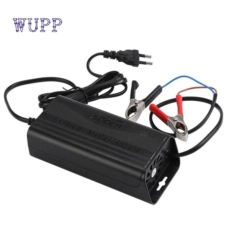 2018 hot sale  12V 3A Smart Car Motorcycle Battery Charger Lead Acid Battery Charger 220V car-styling Aux Auto car-styling 2018