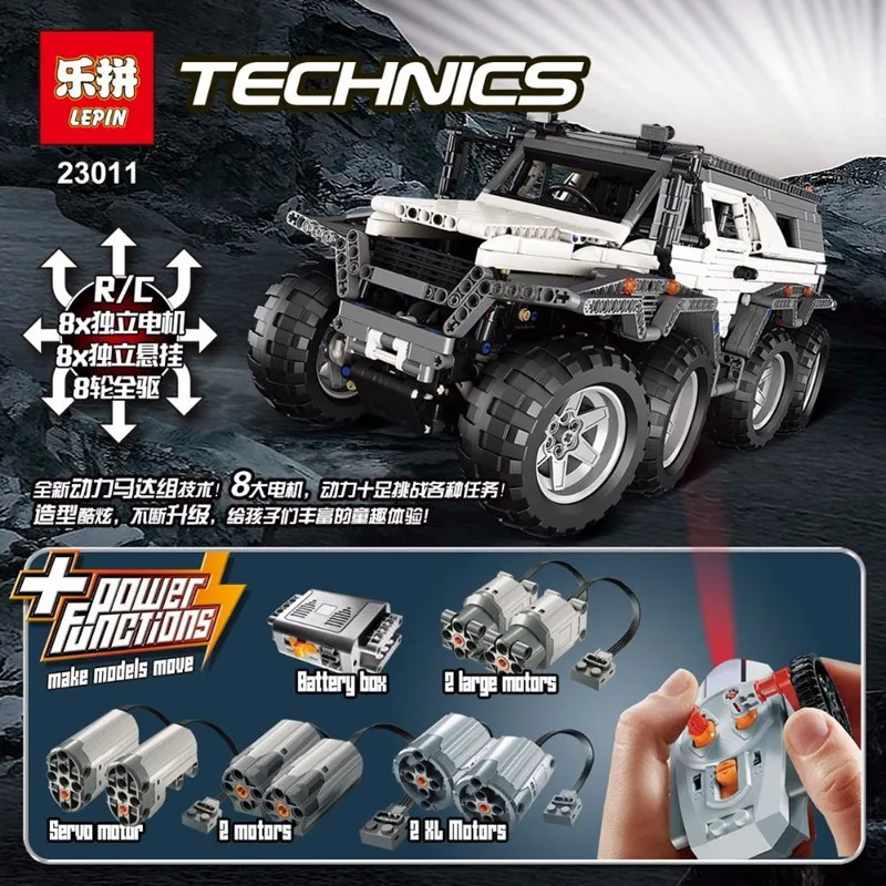 

LEPIN 23011B Technic Series 2959pcs Off-road Vehicle Model Building Kits Block Educational Bricks Christma Toys birthday Gifts