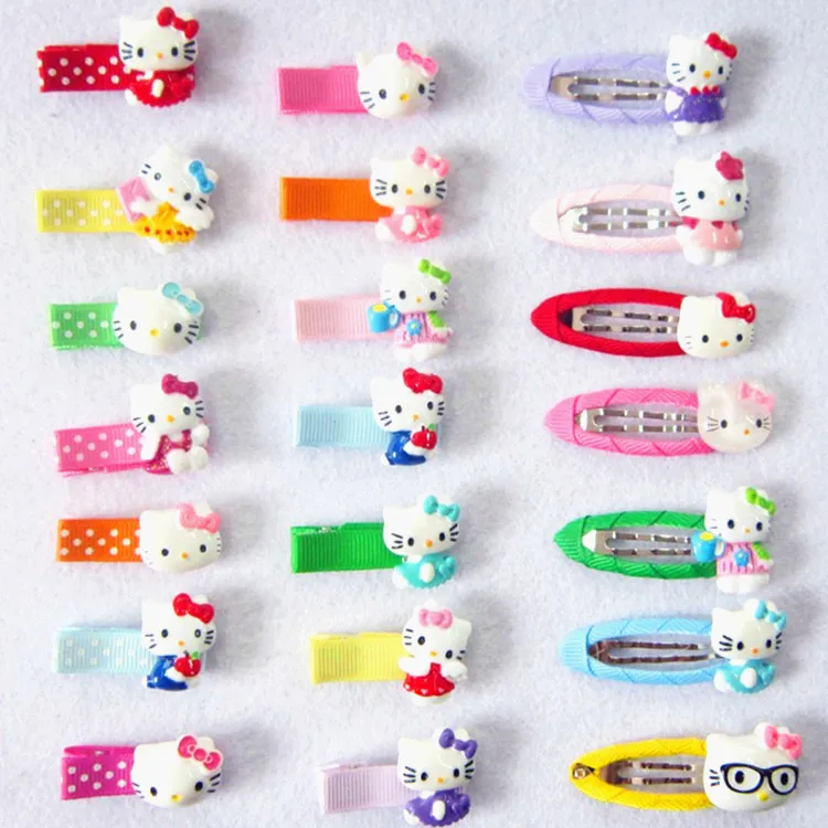 Fashion Children Headwear Hello Kitty Ear rings Ear Clip Hair