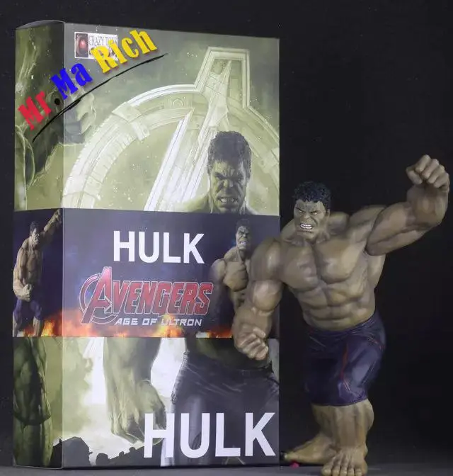 

Movie Figure 23 Cm Super Hero Avengers Age Of Ultron Hulk Pvc Action Figure Collectible Model Toy Doll Model