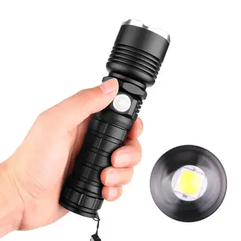 

XHP 50 XHP 70 LED Flashlight Zoomable rechargeable USB lithium-ion batteries Light Waterproof Light for Camping Hiking Climbing