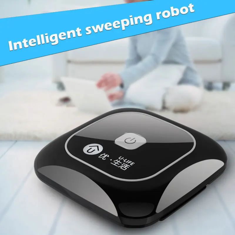 

2019 Drop Shpping Automatic Auto Wiping Robot Auto Mopping Robot Quiet Rechargeable Sweeper Auto Cleaning Robot
