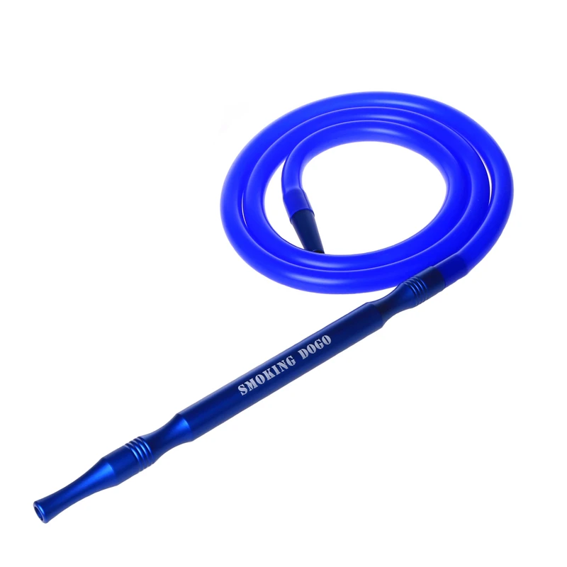 Smoking Dogo Colorful Hookah Hose Silicone Shisha Hose Total Length