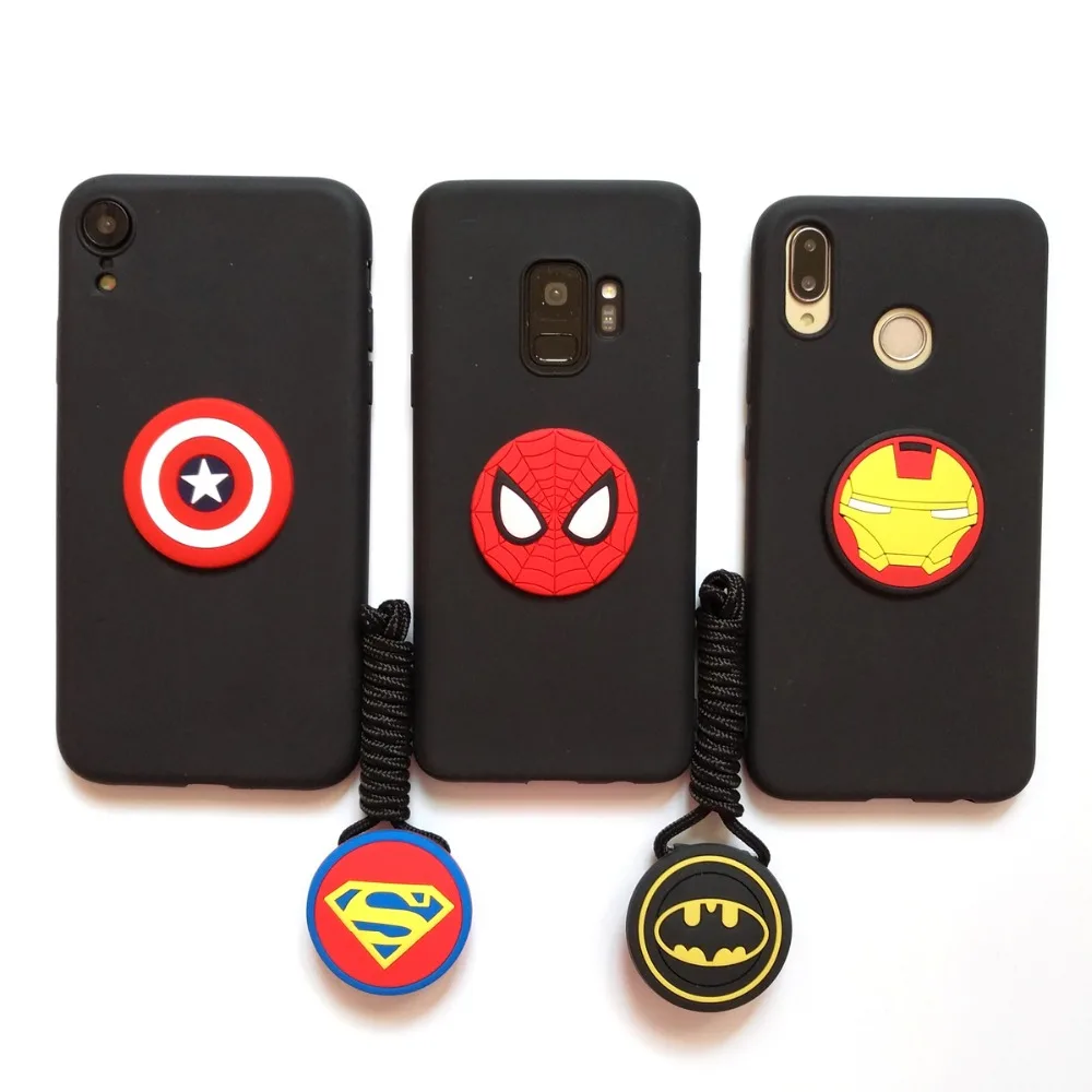 For Huawei Mate 9lite 9Pro 10Lite 10pro Cartoon Marvel Phone Case 30Lite 20Lite 20Pro 20X Silicone Back Cover |