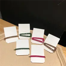 1 шт. Новое поступление корейская мода Красочные Твердые заколки акриловые геометрические для женщин и девочек заколки для волос аксессуары инструменты