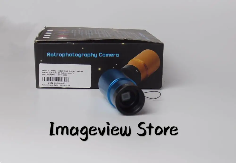 1.2MP USB2.0 27FPS Астрономия ST4 направляющая цветная камера GPCMOS01200KPC с sony IMX224 CMOS телескоп