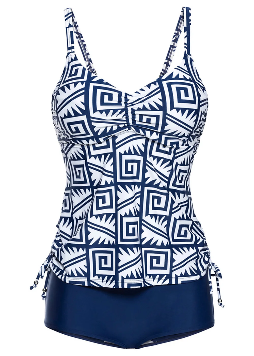 Preise Tankini 2018 Zwei Stück Badeanzug Weibliche Schwimmen Anzug Für Frauen Badeanzug Gedruckt Bademode Sommer Badegäste Strand Tragen Mayo