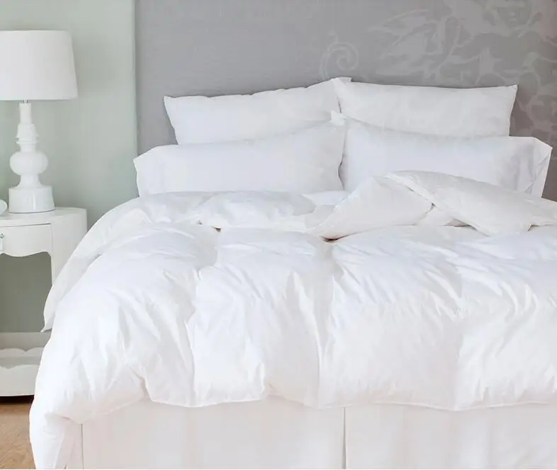 Rose Feather Real 90 White Goose/duck Down Comforter Winter Duvet Warm