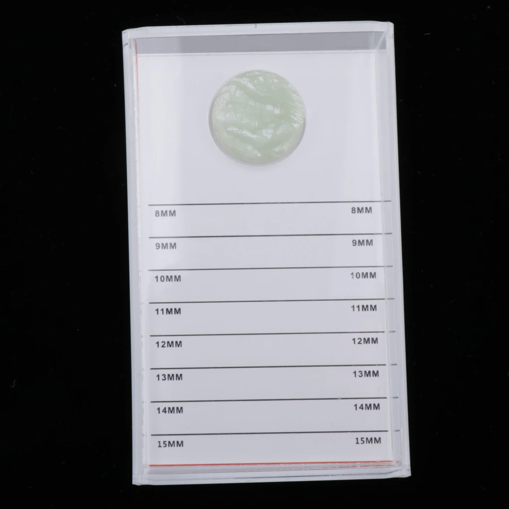 Acrylic False Eyelash Storage Case Organizer Lash Glue Holder Pallet Set Jade Stone