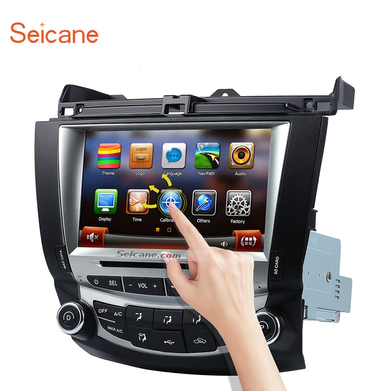 

Seicane Android 9.0 10.1'' Car Stereo Audio Radio GPS DVD Multimedia Player For 2003 2004 2005 2006 2007 Honda Accord 7