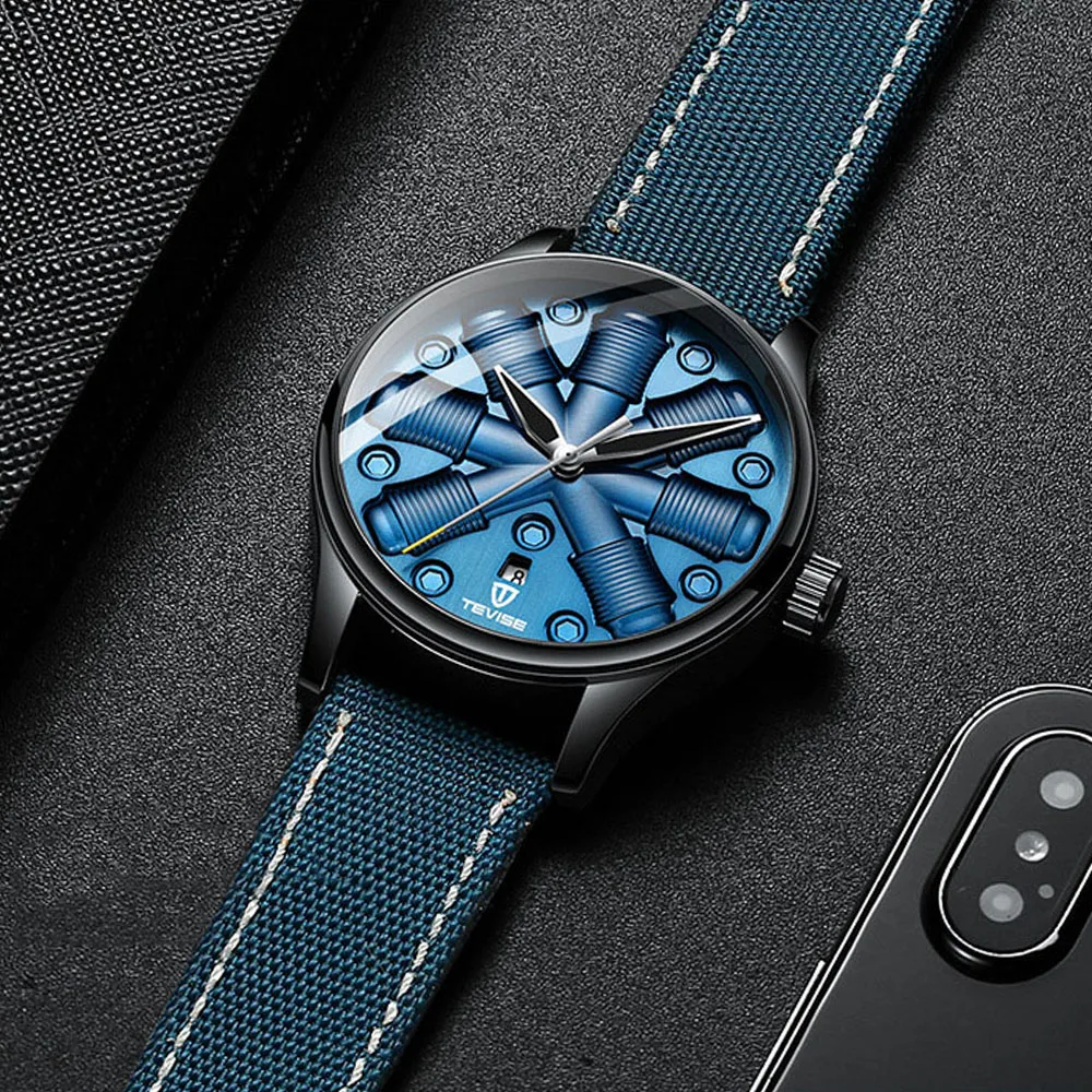 

Tevise Mechanical Watches Men Relogio Automatic Masculino Men Watch Military Business Waterproof Wristwatch Clock Montre Homme