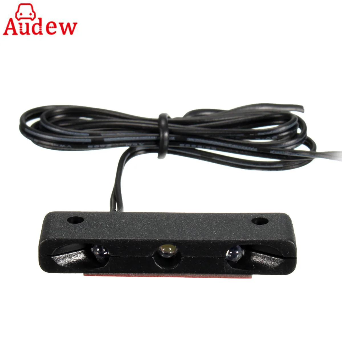 

1Pcs Universal Car Motorcycle Number Plate Light LED Tail Lamp 12V 3 Tiny Light White
