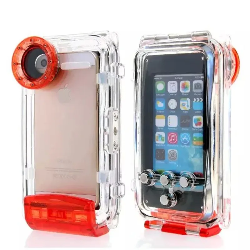 40M IPX8 Diving Waterproof Case Swimming Drifting Floating
