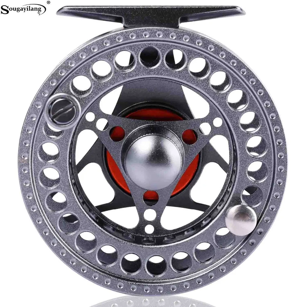 

Sougayilang 5/6 Fly Fishing Reels Left/Right Hand Coil Die Casting Aluminium Alloy Spool Fly Fishing Wheel Saltwater Freshwater