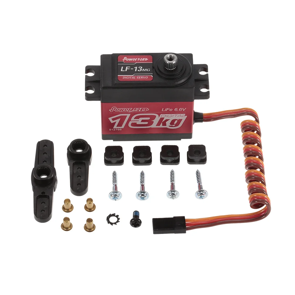 

LF-13MG 13kg/0.12s High Torque Digital Servo with Metal Gear for 1/10 1/8 RC Off-road Car Boat Crawler Buggy