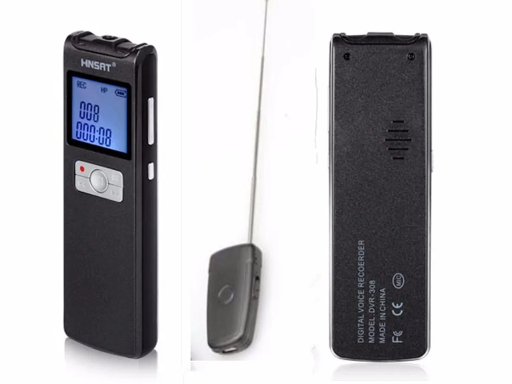 8GB long time voice recorder , Wireless Microphone Recording continuous